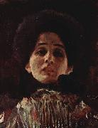 Gustav Klimt Portrat einer Frau painting